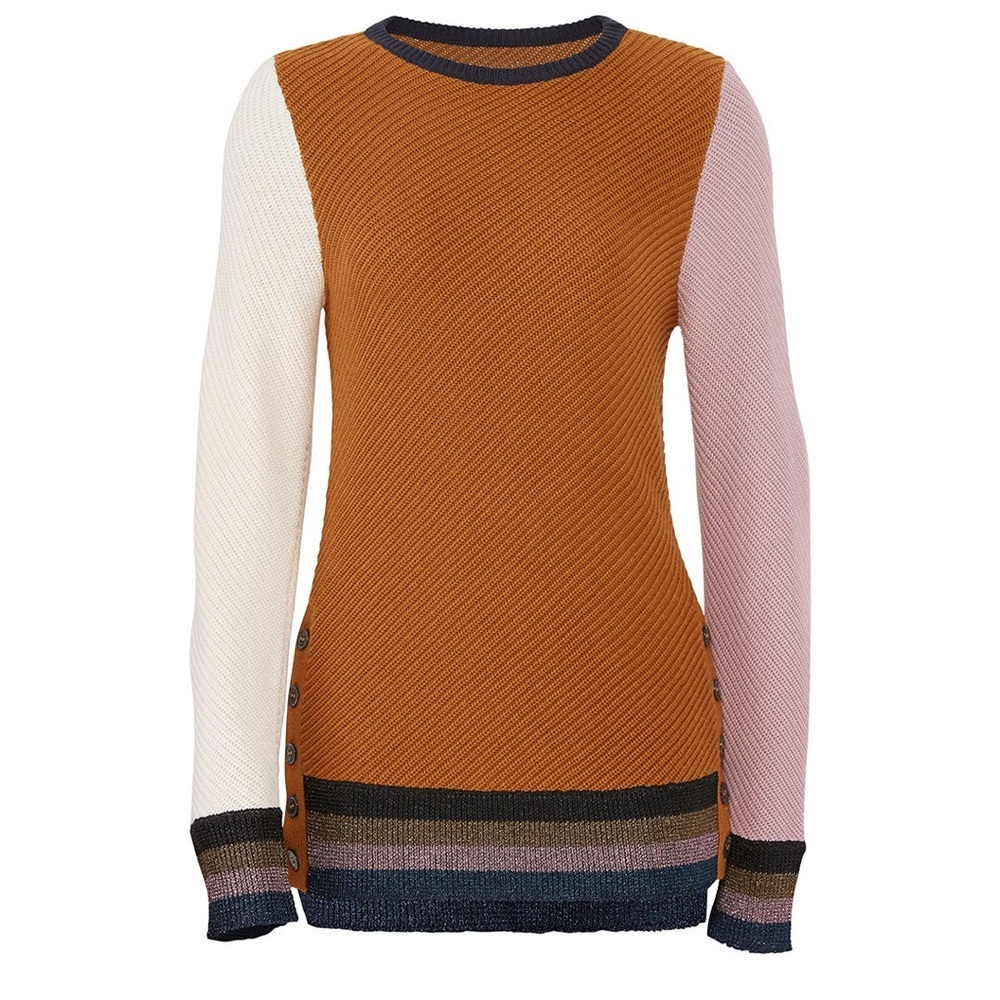 Apiece Apart Almeria Button Side Sweater size large women’s fall top